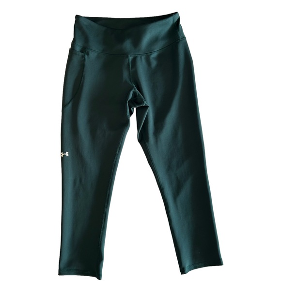 Under Armour Pants - Under Armour Women's Size XL Compression Pants Pull On Side Pockets